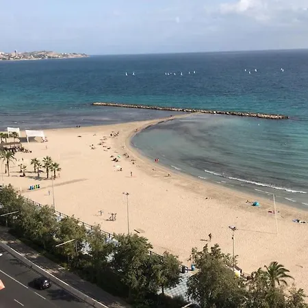 Apartment Con Vistas Al Mar Primera Linea De Playa Del Postiguet