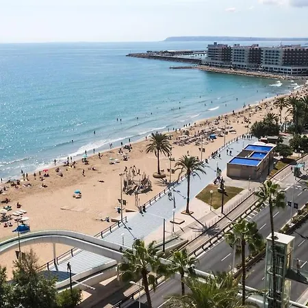 Apartment Con Vistas Al Mar Primera Linea De Playa Del Postiguet Alicante