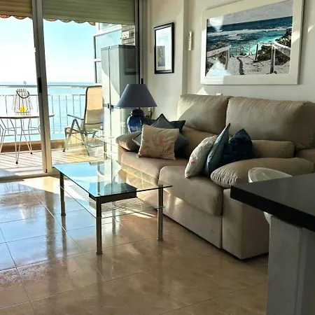Con Vistas Al Mar Primera Linea De Playa Del Postiguet Apartment Alicante