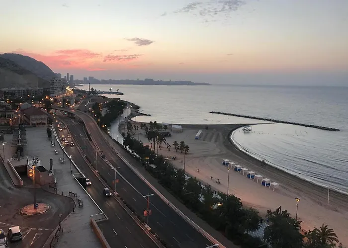 Apartament Con Vistas Al Mar Primera Linea De Playa Del Postiguet *